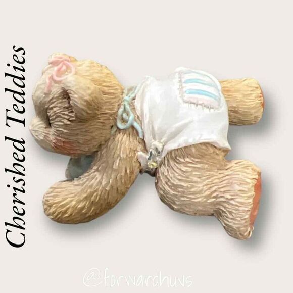Enesco Cherished Teddies Figurine - BETSEY "First Step To Love" (1993) - Picture 3 of 7
